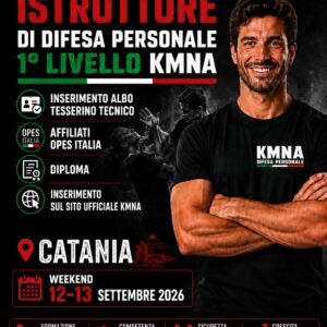 Corso di Formazione Istruttori 1° Livello Catania 12-13 Settembre 2026