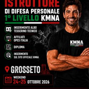 Corso di Formazione Istruttori 1° Livello Grosseto 24-25 Ottobre 2026