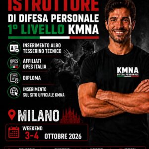 Corso di Formazione Istruttori 1° Livello Milano 3-4 Ottobre 2026