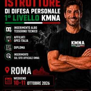 Corso di Formazione Istruttori 1° Livello Roma 10-11 Ottobre 2026