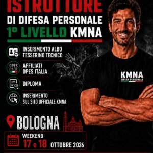 Corso di Formazione Istruttori 1° Livello Bologna 17-18 Ottobre 2026